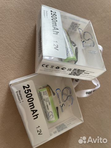 Аккумуляторы для моб. техники 1,2V Ni-MH 2500mAh