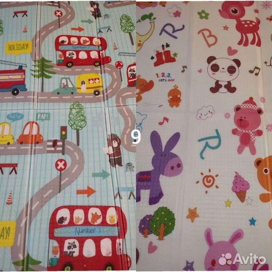 Новые детские развивающие коврики 200см*180 см