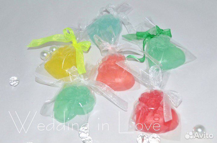 Мыло на комплименты гостям