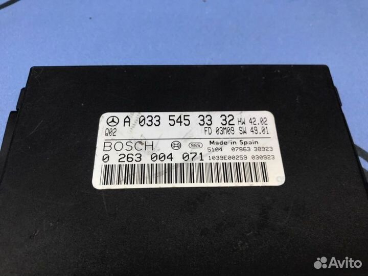 Блок парктроника Mercedes-Benz S-Class W220