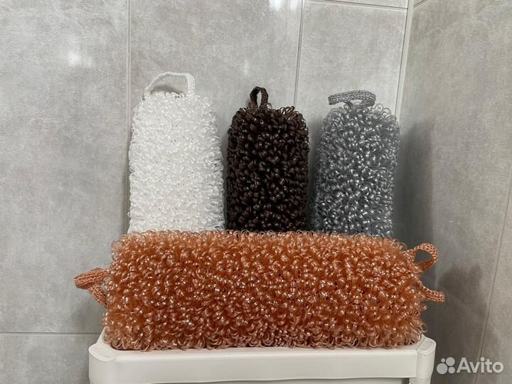 Мочалка ручной работы