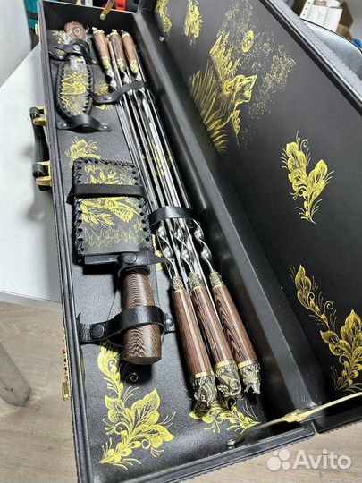 Шашлычный набор в кейсе