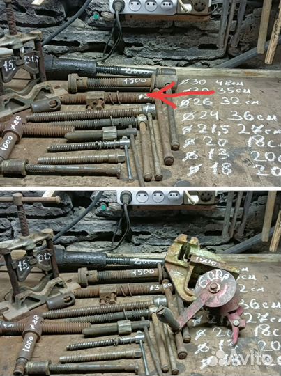 Тиски. Лебёдка полиспас. Винты, редуктор