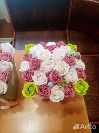 Букет из мыла