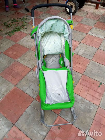 Коляска санки