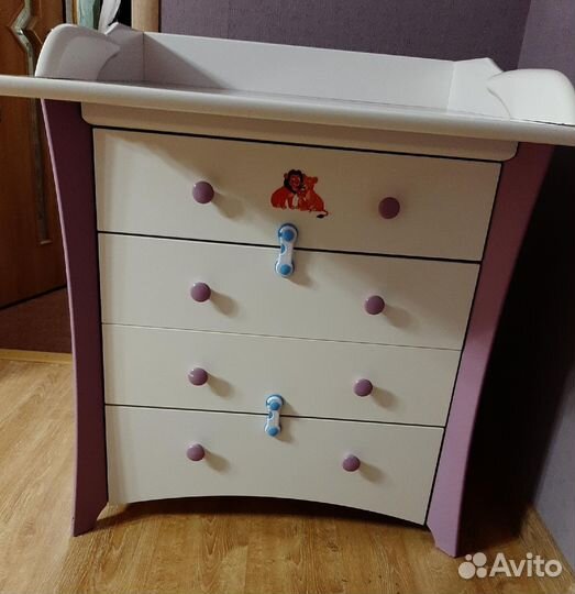 Комод с пеленальным столиком