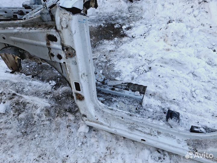 Порог со стойкой левый Renault Logan II 2014