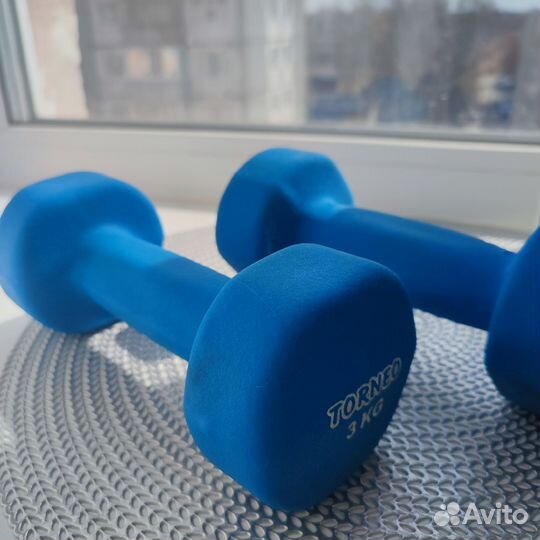 Гантели неопреновые 3 кг