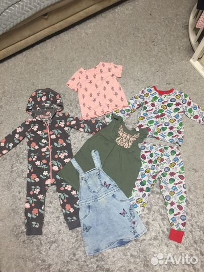 Пакет вещей для девочки 92