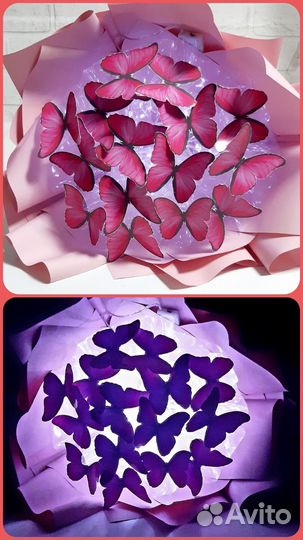 Букет из бабочек