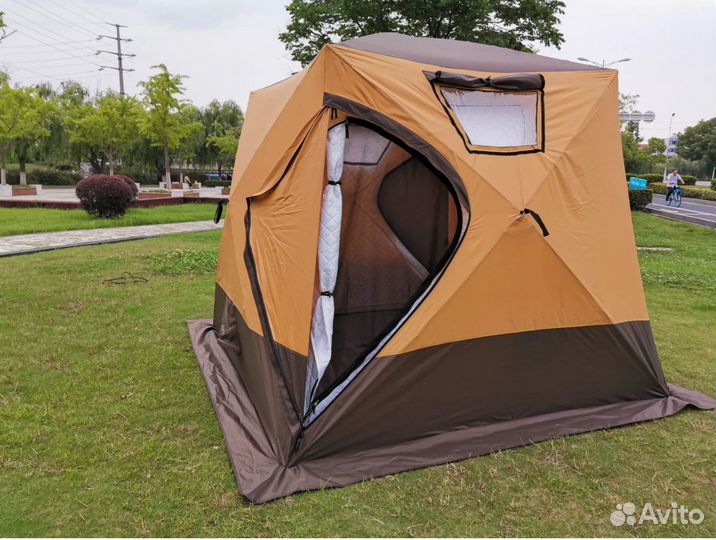 Походная баня палатка куб