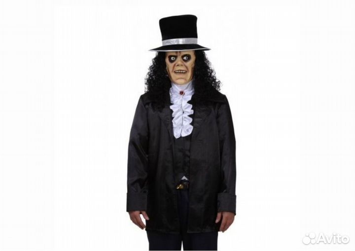Костюм Фестера Аддамса с длинными волосами
