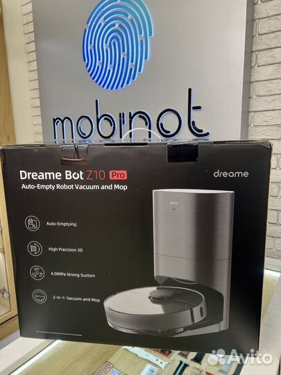 Робот Пылесос Xiaomi Dreame Z10 Pro Черный