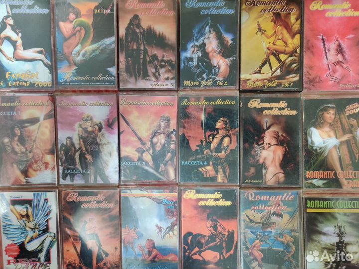Аудиокассеты романтическая коллекция