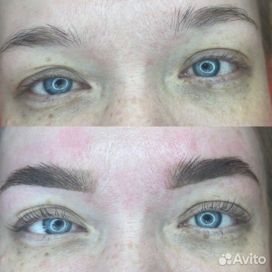 Вельвет / ламинирование ресниц / бровей