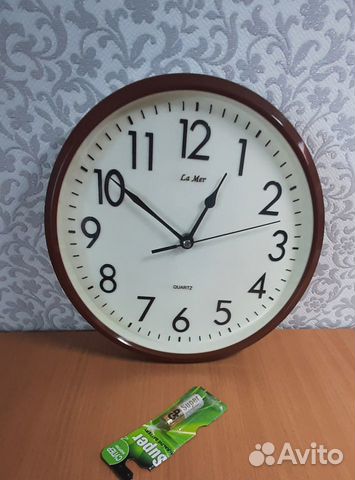 Часы настенные бесшумные La Mer