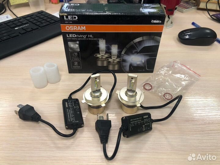 Светодиодные лампы H4 osram