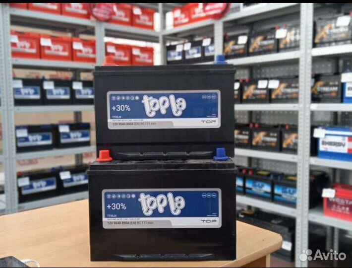 Аккумулятор Topla на Toyota land cruiser