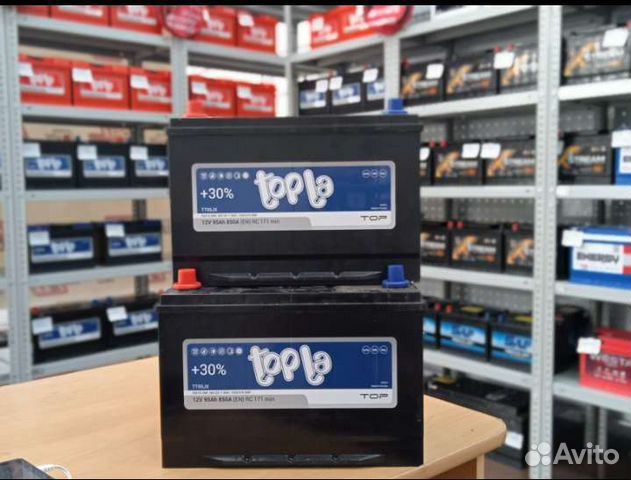 Аккумулятор Topla на Toyota land cruiser