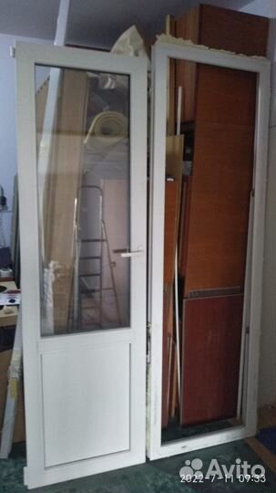 Дверь балконная пластиковая