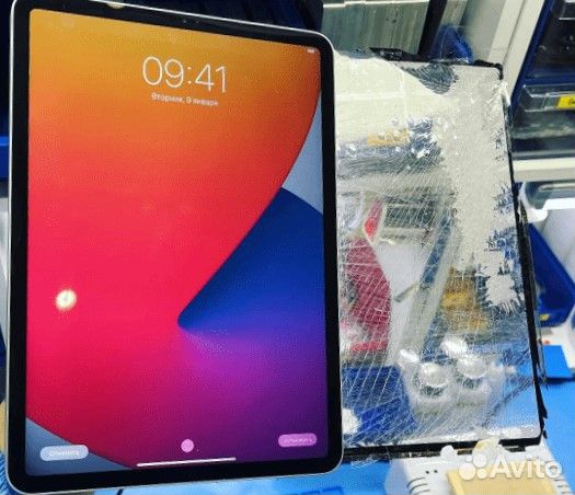 Замена стекла дисплея (экрана) iPad все модели