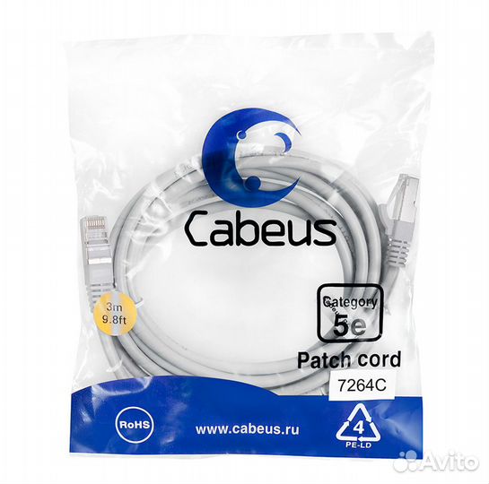 Патч-корд Cabeus 7264c