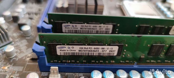 Материнская плата + процессор + память