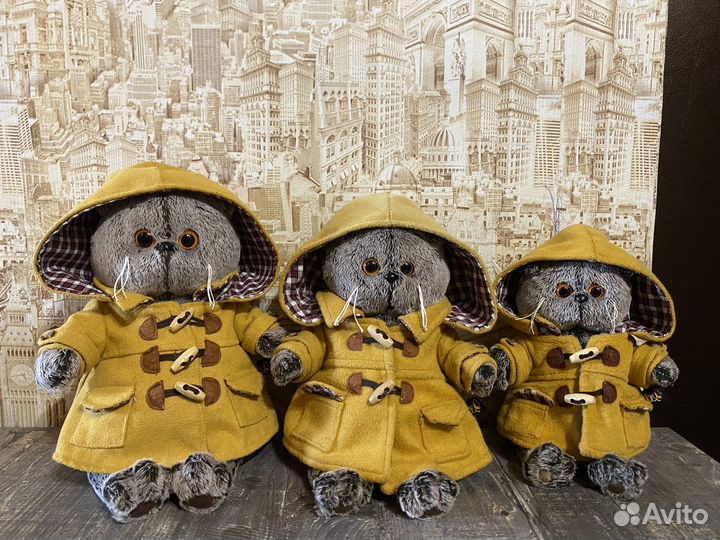 Кот Басик в дафлкоте, Басик с мышкой