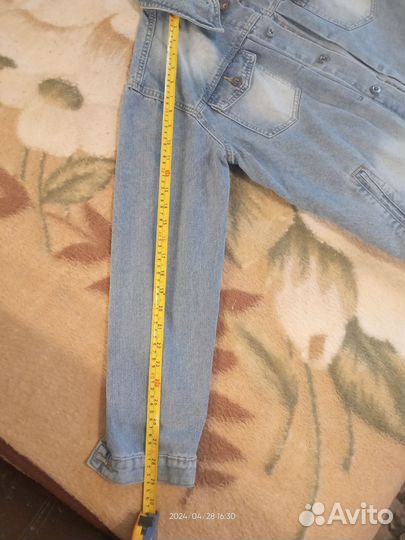 Джинсовая куртка мужская