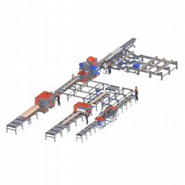 Лесопильная линия (лесопильный цех ), Уфа