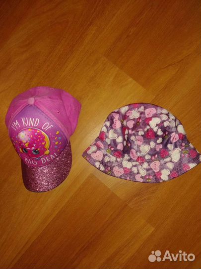 Шапки и кепки 3-10 лет