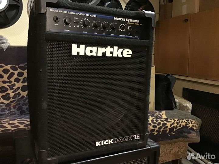 Басовый мини стэк Hartke Kickback 12 + 15”