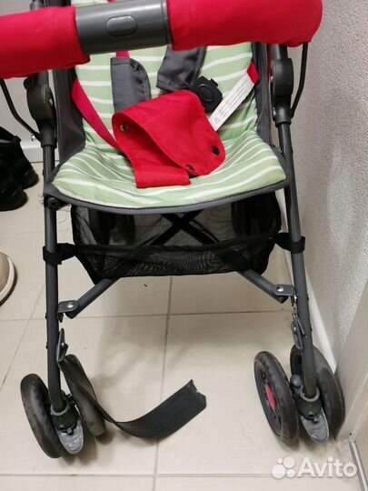 Коляска трость babyton zoo Red