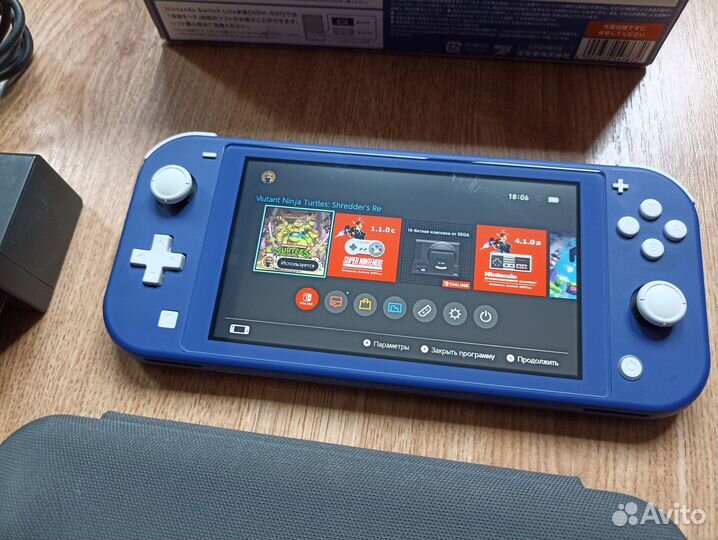 Nintendo Switch Lite (прошит) 64Gb + 15 игр