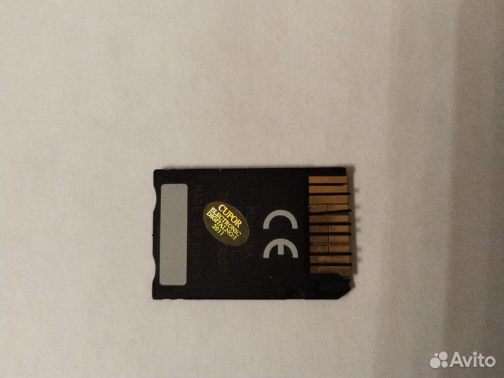 Карты памяти и адаптер