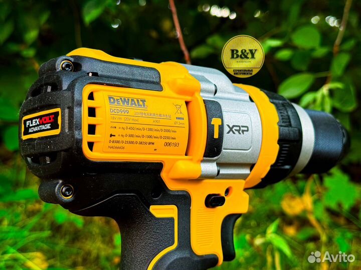 Аккумуляторный дрель шуруповерт DeWalt dcd999nt 20