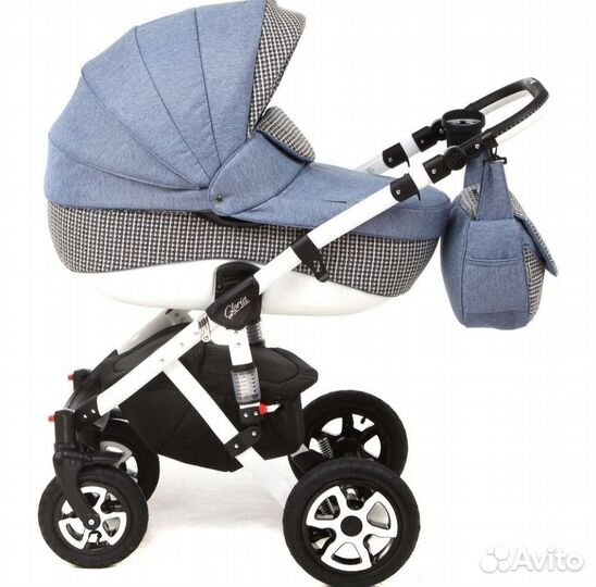 Коляска 2 в 1 adamex gloria