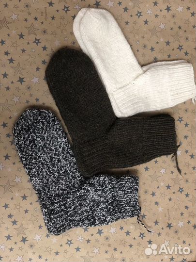 Носки вязанные
