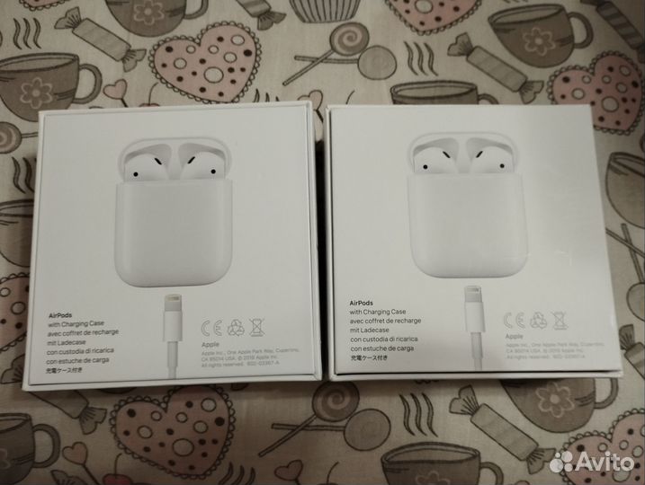 Коробка от airpods новая 2 шт