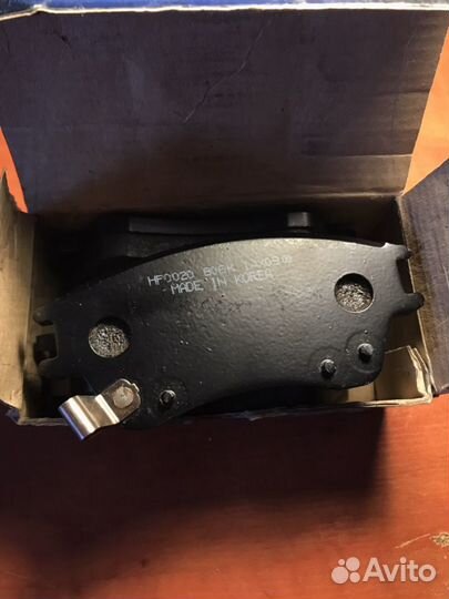 Колодки тормозные новые Hyundai Elantra