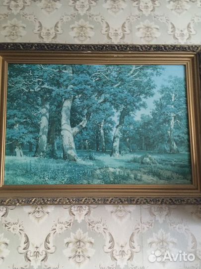 «Картина холст масло копия Шишкин Дубовая роща»