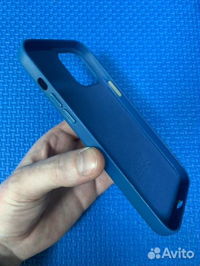 Кожаный чехол iPhone 12 ProMax