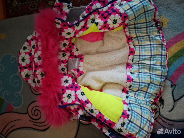 Зимний костюм для девочки