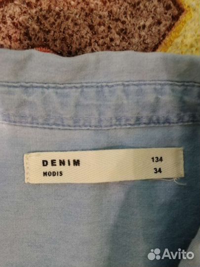 Джинсовая рубашка