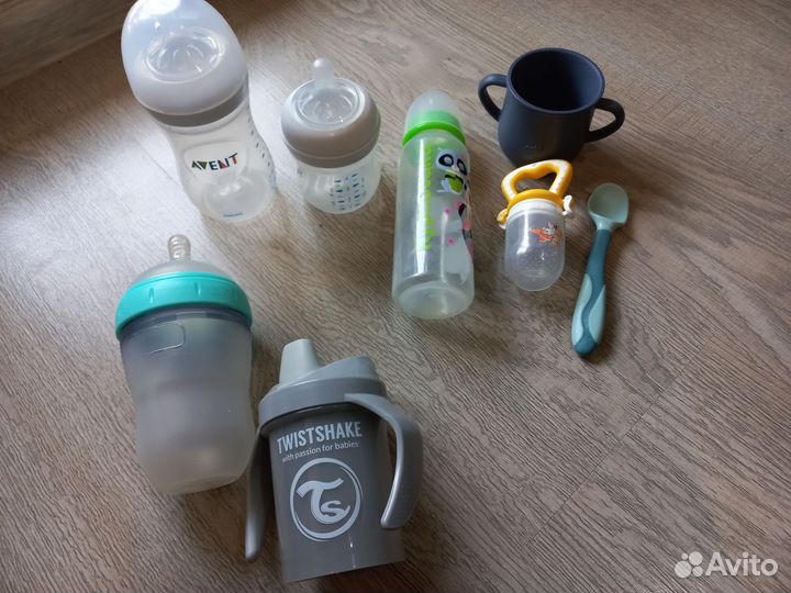 Детские бутылочки для кормления avent