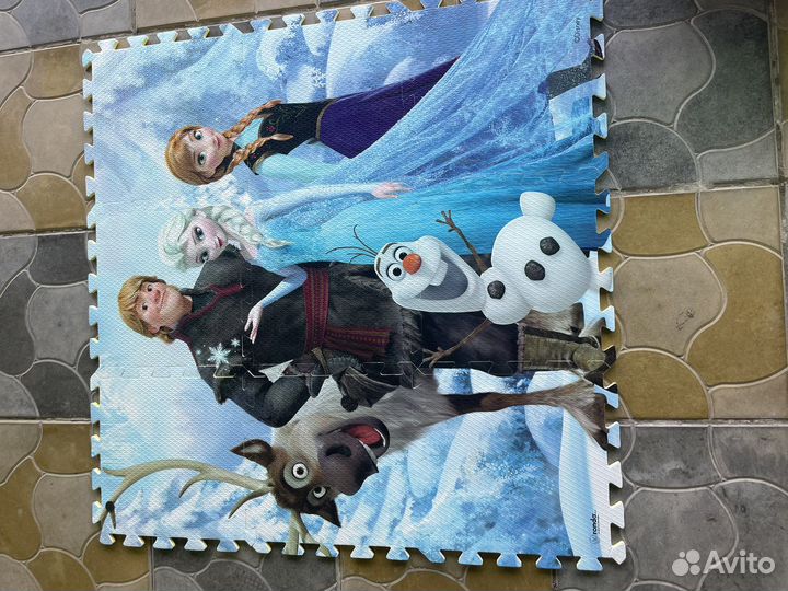 Коврик эльза холодное сердце