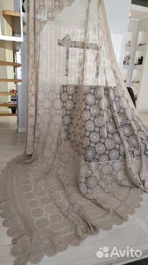 Покрывало вязаное Винтаж