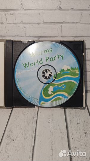 Игра Worms World party для sega Dreamcast