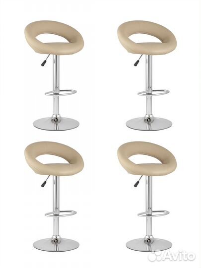 Стулбарныйкупербежевый 4 шт