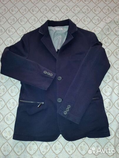 Пиджак жакет блейзер Jhon Twig хлопок 140 146